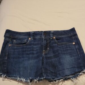 American Eagle Blue Denim Shorts